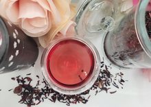 Load image into Gallery viewer, Loose Leaf Tea Berry Hibiscus Poured