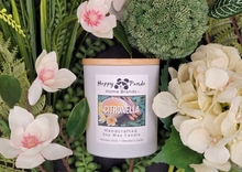 Load image into Gallery viewer, Soy Wood Wick Citronella Candle 10oz