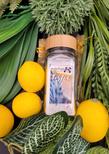Load image into Gallery viewer, Rosemary and Lemon Bath Salts 4oz Glass Jar