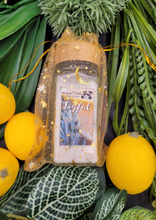 Load image into Gallery viewer, Rosemary and Lemon Bath Salts 4oz Close up + bag