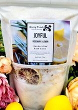 Load image into Gallery viewer, Rosemary and Lemon Bath Salts 27oz Close up