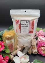 Load image into Gallery viewer, Grapefruit and Cedarwood Bath Salts 4oz plus 27oz refill bag