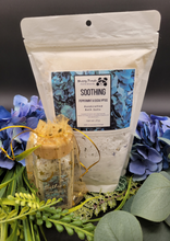 Load image into Gallery viewer, Peppermint and Eucalyptus Bath Salts 4oz plus 27oz refill