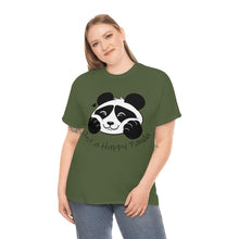 Load image into Gallery viewer, Be Happy! Happy Panda T-shirt - Happy Panda Home Brands