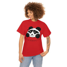 Load image into Gallery viewer, Be Happy! Happy Panda T-shirt - Happy Panda Home Brands