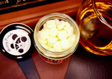 Load image into Gallery viewer, Leather and Bourbon Wax Tart 2oz Top
