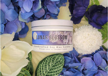 Load image into Gallery viewer, Soy Wood Wick Lunar Blossom Candle 6oz