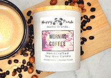 Load image into Gallery viewer, Morning Coffee Candle front 10oz