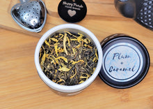 Load image into Gallery viewer, Loose Leaf Tea Plum and Caramel 1.5oz