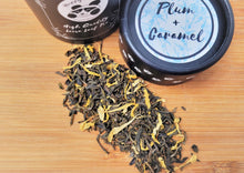 Load image into Gallery viewer, Loose Leaf Tea Plum and Caramel Display
