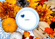 Load image into Gallery viewer, Soy Wood Wick Pumpkin Spice Candle 10oz Top