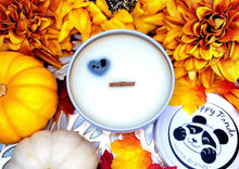 Load image into Gallery viewer, Soy Wood Wick Pumpkin Spice Candle 6oz Top