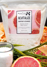 Load image into Gallery viewer, Grapefruit and Cedarwood Bath Salts 27oz Close up