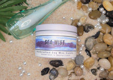 Load image into Gallery viewer, Soy Wood Wick Sea Mist Candle 6oz