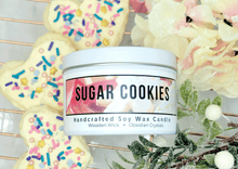Load image into Gallery viewer, Soy Wood Wick Sugar Cookies Candle 6oz