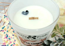 Load image into Gallery viewer, Soy Wood Wick Sugar Cookies Candle 10oz Front