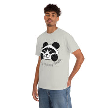 Load image into Gallery viewer, Be Happy! Happy Panda T-shirt - Happy Panda Home Brands