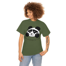 Load image into Gallery viewer, Be Happy! Happy Panda T-shirt - Happy Panda Home Brands