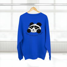 Load image into Gallery viewer, Be Happy! Happy Panda Crewneck Sweater