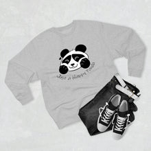 Load image into Gallery viewer, Be Happy! Happy Panda Crewneck Sweater