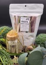 Load image into Gallery viewer, Lemongrass and Sandalwood Bath Salts 4oz plus 27oz Refill bag
