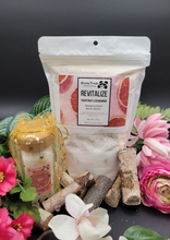 Load image into Gallery viewer, Grapefruit and Cedarwood Bath Salts 4oz plus 27oz refill bag
