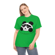 Load image into Gallery viewer, Be Happy! Happy Panda T-shirt - Happy Panda Home Brands
