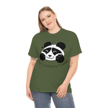 Load image into Gallery viewer, Be Happy! Happy Panda T-shirt - Happy Panda Home Brands
