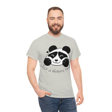 Load image into Gallery viewer, Be Happy! Happy Panda T-shirt - Happy Panda Home Brands
