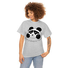 Load image into Gallery viewer, Be Happy! Happy Panda T-shirt - Happy Panda Home Brands
