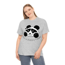 Load image into Gallery viewer, Be Happy! Happy Panda T-shirt - Happy Panda Home Brands
