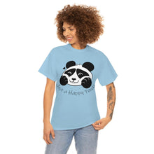 Load image into Gallery viewer, Be Happy! Happy Panda T-shirt - Happy Panda Home Brands
