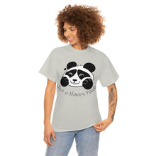 Load image into Gallery viewer, Be Happy! Happy Panda T-shirt - Happy Panda Home Brands
