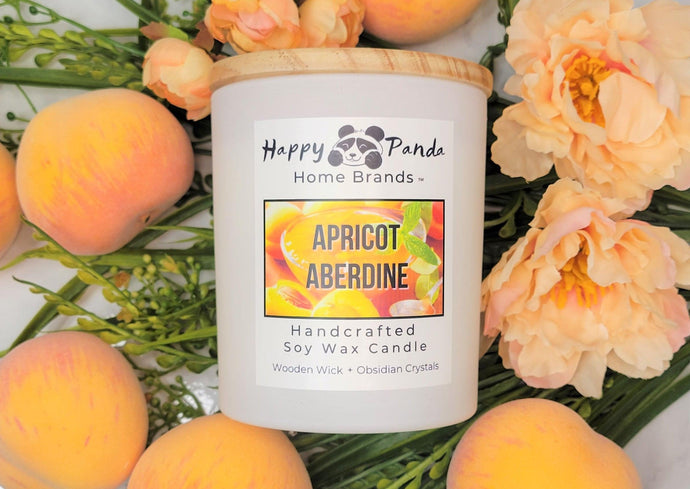 Apricot Aberdine Candle - Happy Panda Home Brands