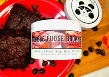 Load image into Gallery viewer, Soy Wood Wick Double Fudge Brownie Candle 6oz
