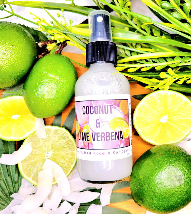 Room and Car Spray Coconut Lime Verbena 4oz