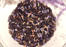 Load image into Gallery viewer, Loose Leaf Tea Earl Grey and Lavender Close Up
