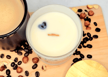 Load image into Gallery viewer, Morning Coffee Candle top 10oz
