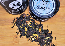 Load image into Gallery viewer, Loose Leaf Tea Orange and Ginger Display
