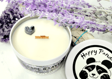 Load image into Gallery viewer, Sage and Lavender Candle top 6oz
