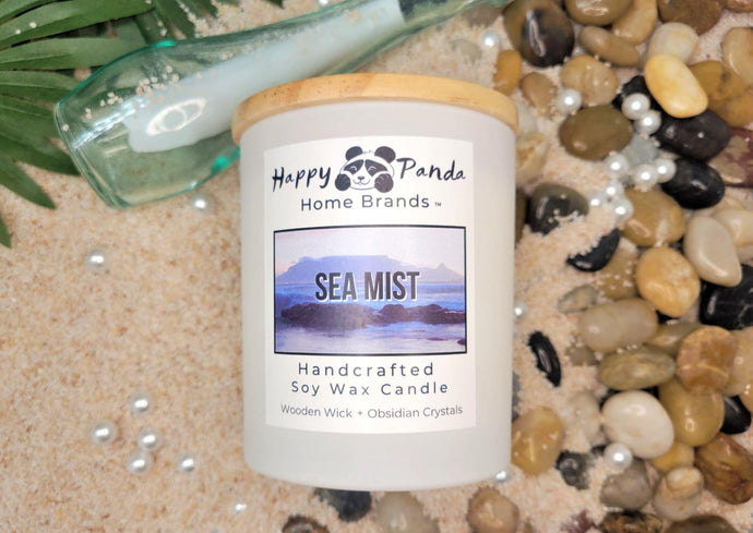 Soy Wood Wick Sea Mist Candle 10oz