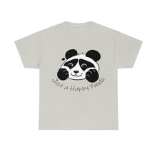 Load image into Gallery viewer, Be Happy! Happy Panda T-shirt - Happy Panda Home Brands
