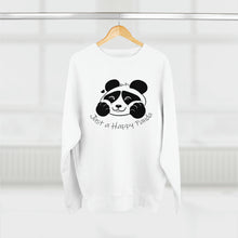 Load image into Gallery viewer, Be Happy! Happy Panda Crewneck Sweater
