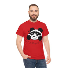 Load image into Gallery viewer, Be Happy! Happy Panda T-shirt - Happy Panda Home Brands
