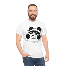 Load image into Gallery viewer, Be Happy! Happy Panda T-shirt - Happy Panda Home Brands
